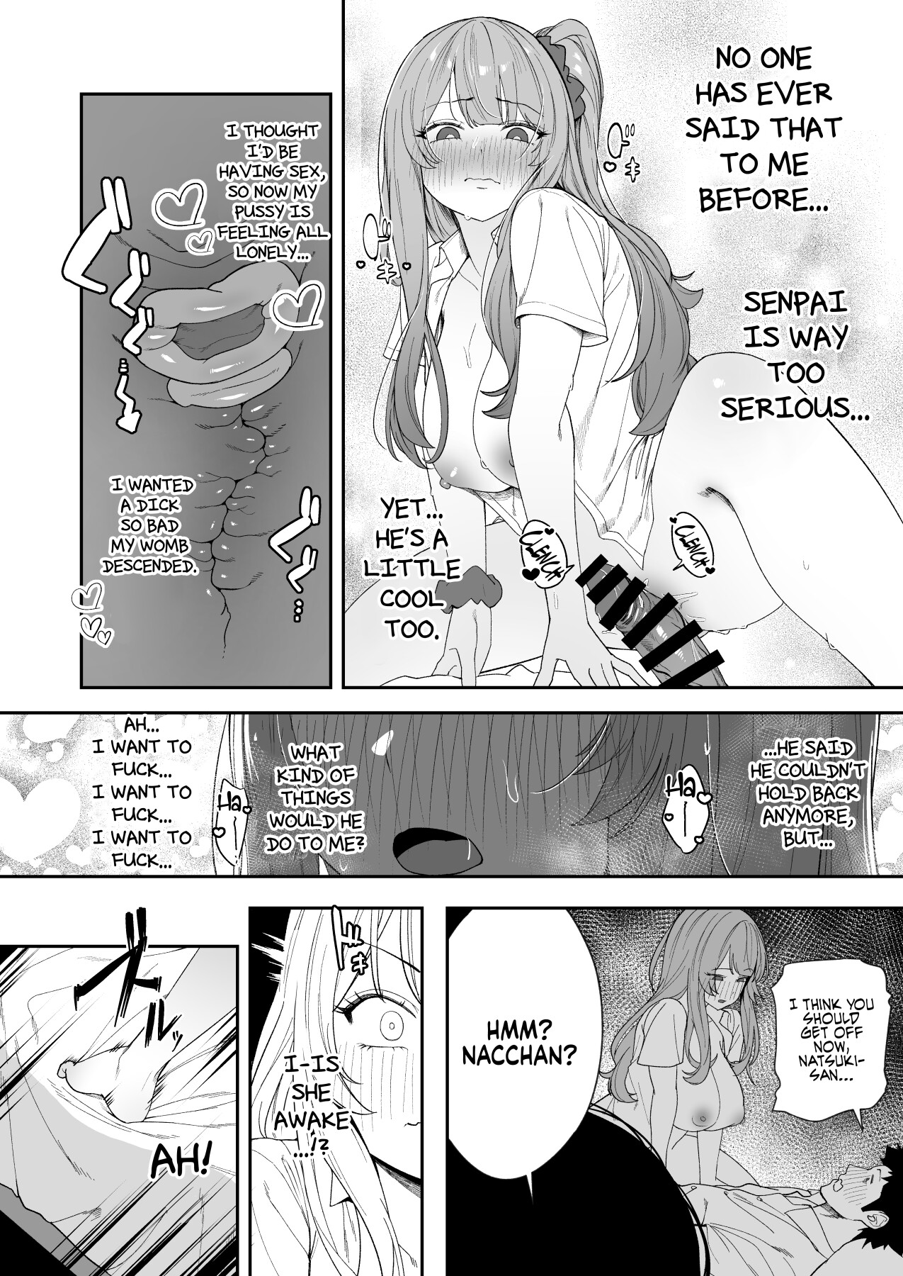 Hentai Manga Comic-Can we stay at your place tonight Senpai?-Read-33